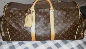 Real Louis Vuitton sac monogram gymnastique bag